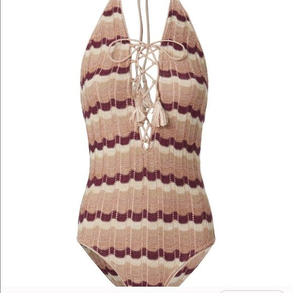 Suboo Blush Ombre One Piece Bathing Suit NWT - Picture 5 of 5